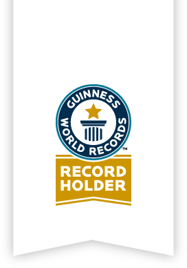 GUINNESS WORLD RECORDS™ RECORD HOLDER